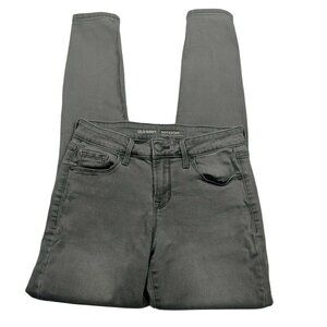Old Navy Rockstar Mid Rise Skinny Leg Jeans 2 Gray